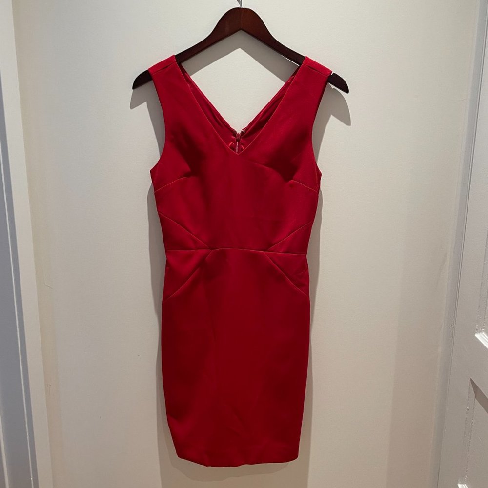 NWOT Banana Republic Red Sheath Dress 2P